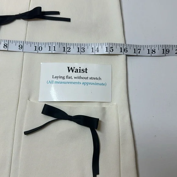 Zara Knit Long Sleeve Bow Dress Size XS - Picture 8 of 12